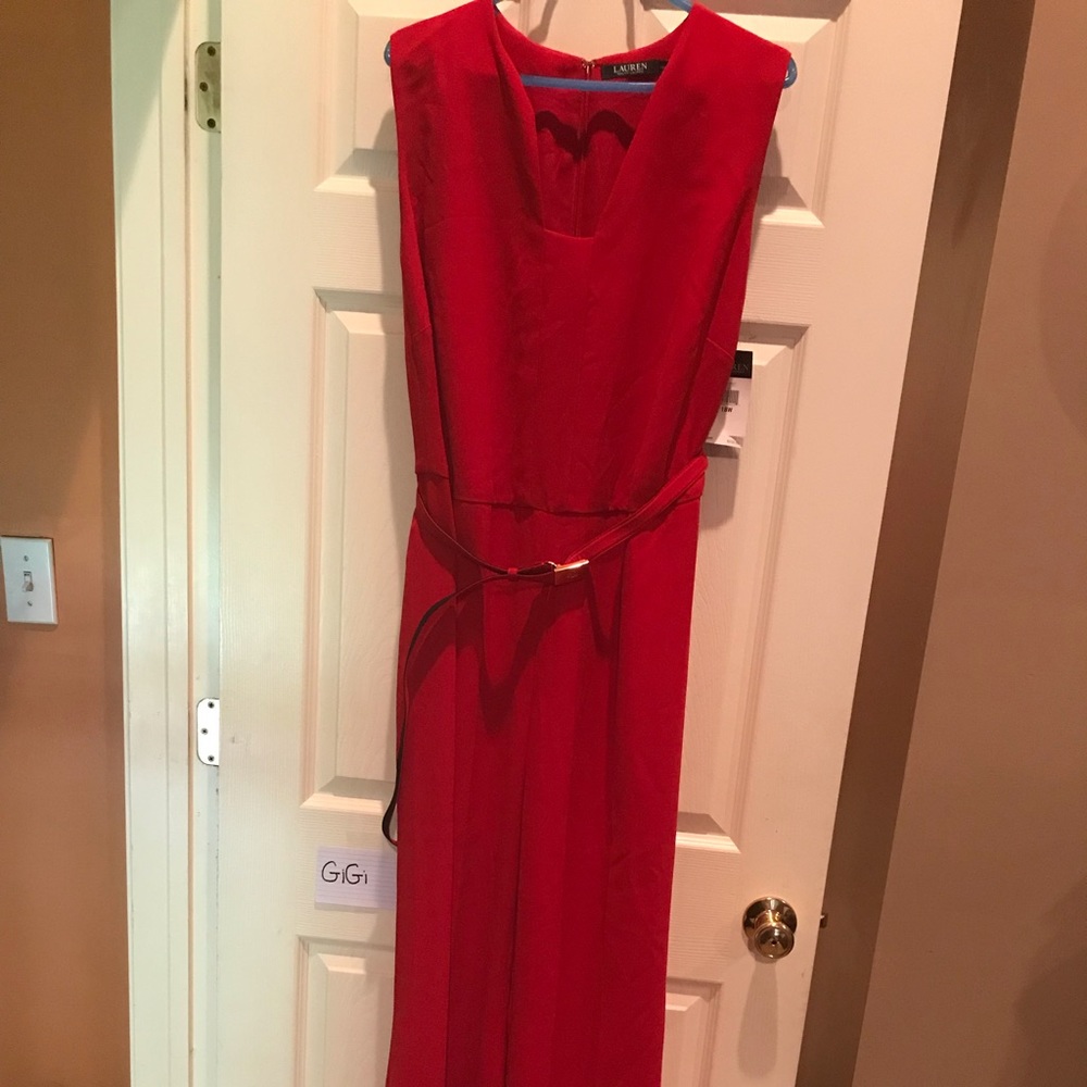 Lauren Red jumpsuit